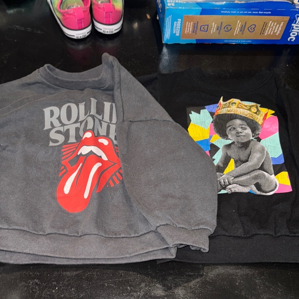 Toddler Graphic Crewneck Sweatshirt Lot